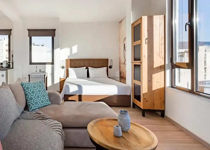 Explore Nightlife Near An Apartment With An Acropolis View